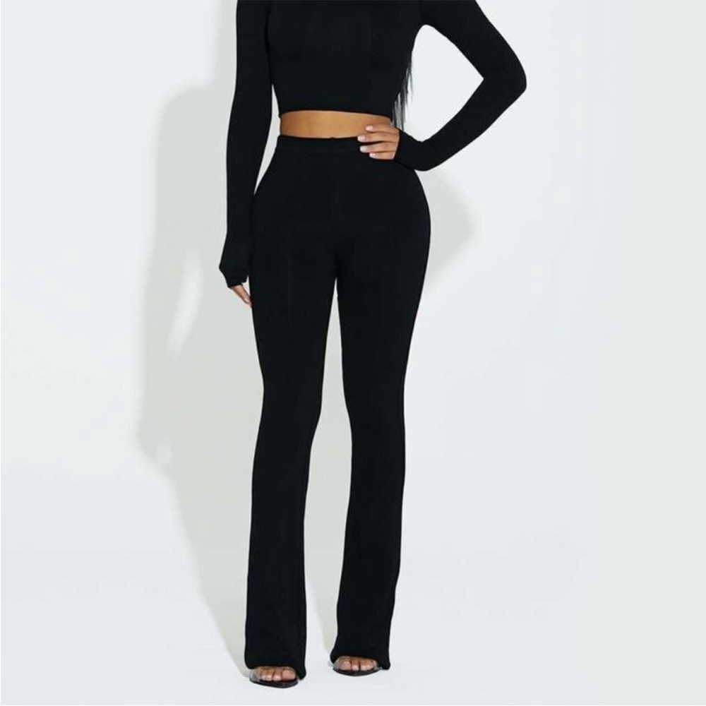 Naked Wardrobe Black Bootcut Pants - Picture 6 of 8